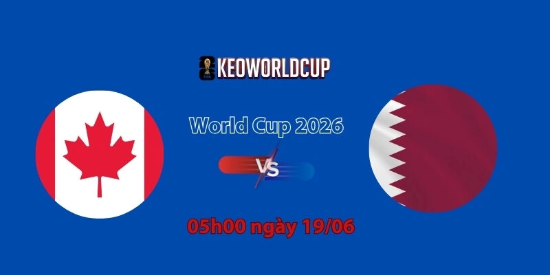 Nhận định, soi kèo Canada vs Qatar, 05h00 ngày 19/06, World Cup 2026