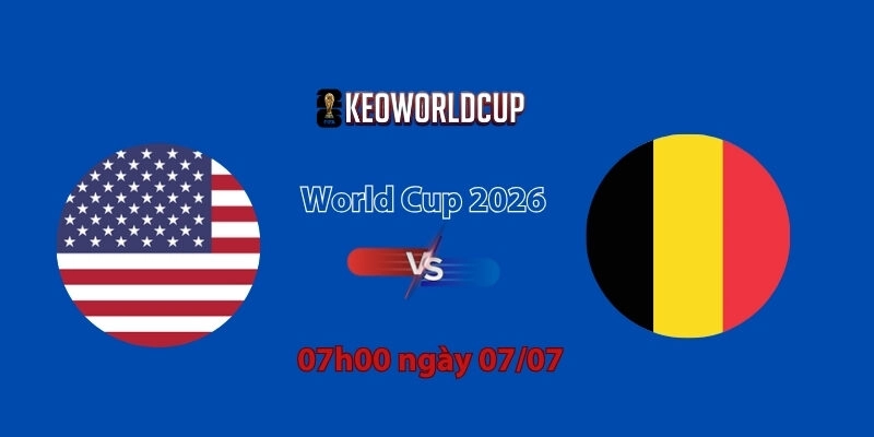 Mỹ vs Bỉ